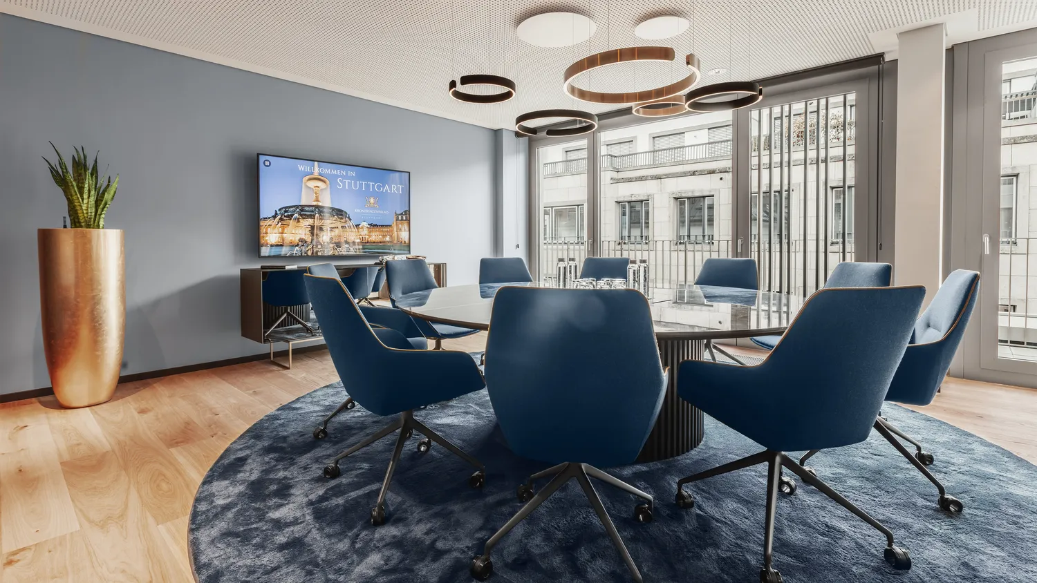 Franke Unternehmensgruppe – Immobilien – Büro-Besprechungsraum